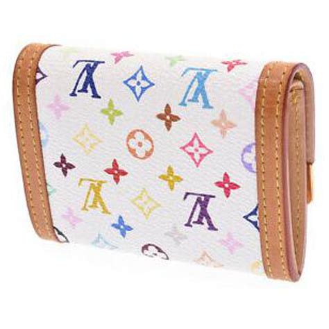 louis vuitton multicolor wallet replica|louis vuitton wallet used.